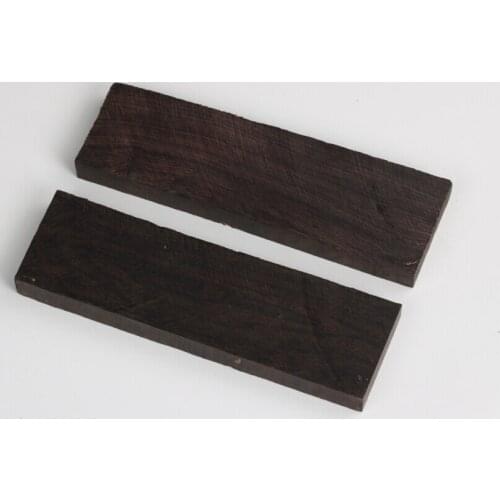 Knife Scales African Ebony Pistol Grips Handles Crafts Wood Handle DIY 120x40x10mm