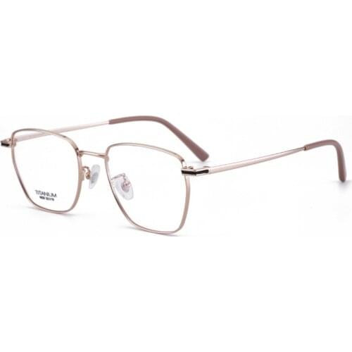 High Quality Titanium Men and Women Pure Titanium Glasses Frame Ultra Light Optical Glasses Frame Prescription Customization
