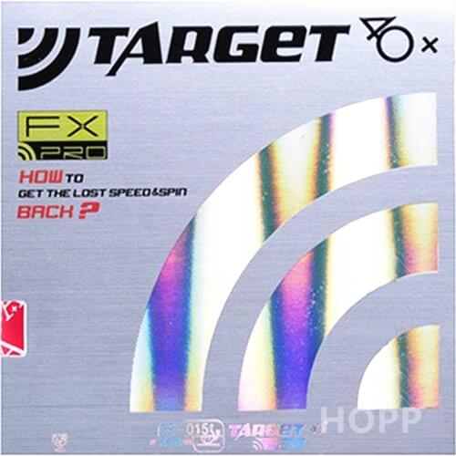 SANWEI TARGET Europe PRO FX Table Tennis Rubber unsticky Control Spin Original SANWEI Ping Pong Sponge