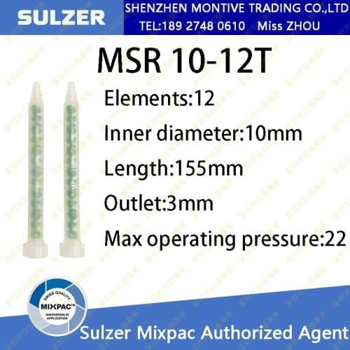 SULZER MIXPAC Mixer MSR 10-12T