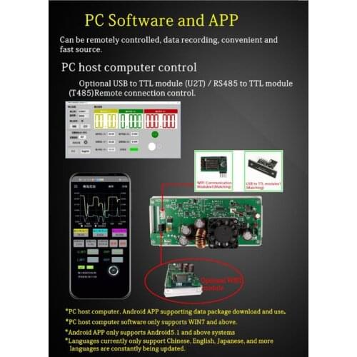 WZ6008 DC Adjustable Regulated Power Supply Adjustable Automatic Constant Voltage Current Digital Control Regulated DIY