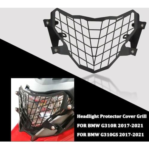 FOR BMW G310GS G310R G310 GS/R G 310GS 310R 2017 2018 2019 2020 2021 Parts Motorcycle Headlight Protector Cover Grill Protector