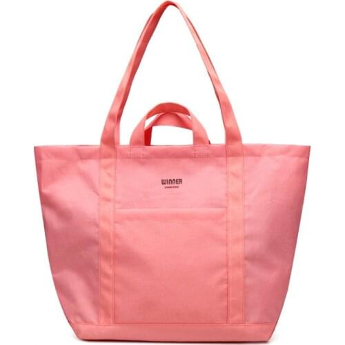 Women Waterproof Beach Bags 50L Pink Yoga Fitness Blosa Weekend Duffle Handbag One-shoulder Foldable Swim Gym Bag