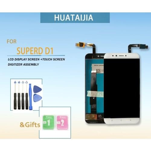 LCD Display Touch Screen LCD Display Assembly for superD D1 LCD Digitizer Assembly