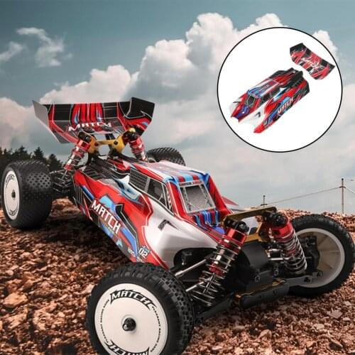 1/10 RC Body Cover Shell with Tail Wing for Wltoys 104001 Buggy Spare Parts