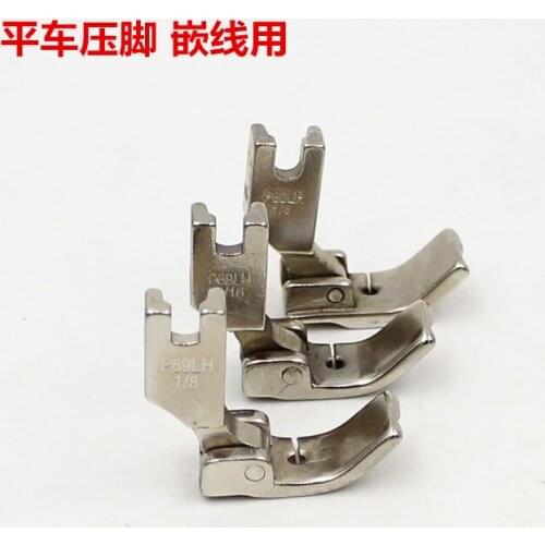 2021 Rushed Sale Steel Industrial Sewing Machine Flat Car Presser Foot P69lh, Often Embedded Cord Rope, Pull Rope Bao Shengzi