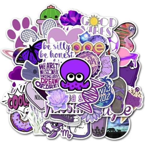 50 PCs Cute Stickers for Water Bottles and Hydro Flask for Teen Girls