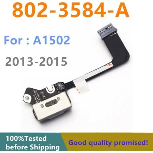 802-3584-A For Apple Notebook Computer A1502 DC Power Head Charging Port 13-15 Model