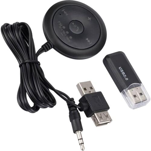 Car AUX-In Wireless Receiver BT 5.0 3.5mm Jack Aux Wireless Adapter Music FM BT Transmitter Adapter For Car Stereo Audio