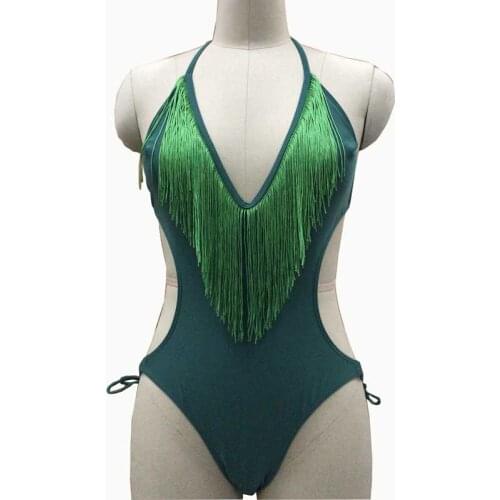 Bswemek Shiny Swimwear