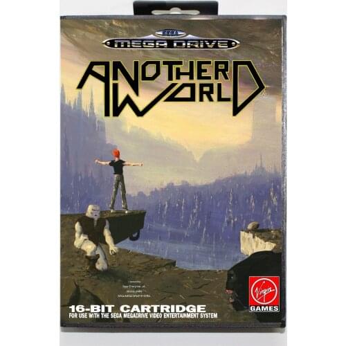 Another world 16 bit SEGA MD Game Card With Retail Box For Sega Mega Drive For Genesis