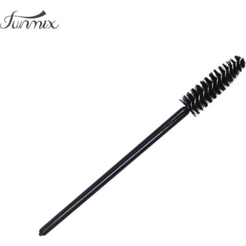 100 Pieces/Pack Mascara Brush Individual False Eyelashes Extension Comb Brushes Make Up Styling Tools Free Shipping