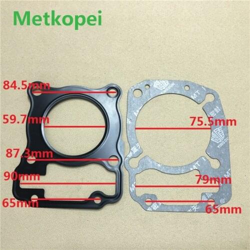 Motorcycle CBF150 SDH150 KTT150 XR150 CRF150 NXR150 cylinder block gasket for Honda 150cc CBF KTT 150 engine seal spare parts