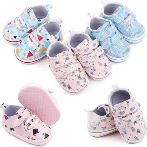 New Fashion PU Leather Newborn Infant Casual Shoes High Quality Baby Shoes Soft Sole Toddler Boys Girls First Walkers Sneakers