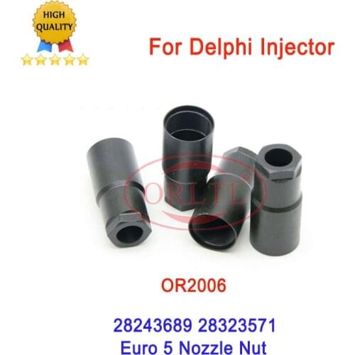 ORLTL Auto Diesel Engine Spare Parts Injector Cap E1023007 Original Spray Nozzle Nut for DeIphi EURO 5 Injector 1100100-ED01
