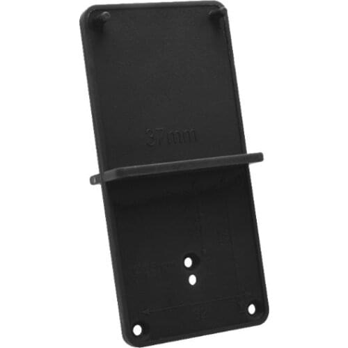 Hinge Hole Drilling Guide Locator Opener Template Door Cabinets Woodworking Tool