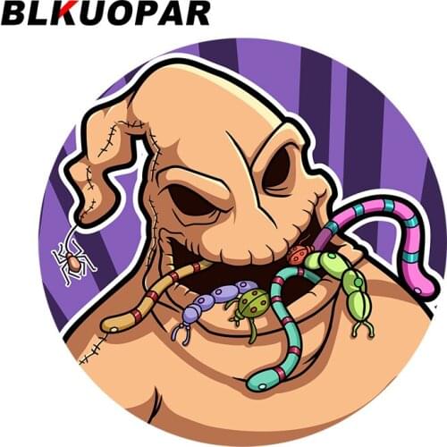 BLKUOPAR 13cm x 12.8cm for Nightmare Before Christmas Oogie Waterproof Car Sticker Creativite Decal Surfboard Cute Car Styling