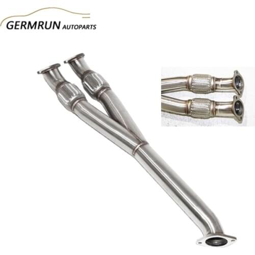 Racing Performance SS Catless Exhaust Downpipe Y-pipe fit for Niss@n 04-15 GTR GT-R R35