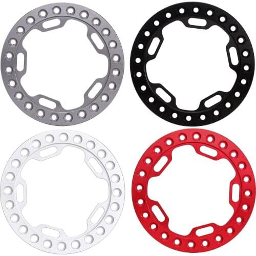 1.9Inch 4PCS Metal Wheel Outer Ring for 1/10 RC Crawler Axial SCX10 90046 D90 TRAXXAS TRX4 Wheel Rim Part