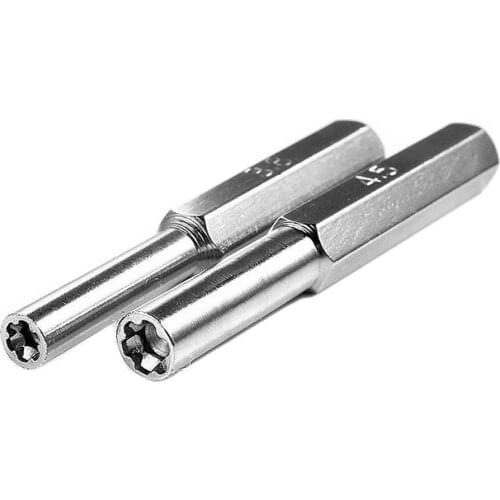 1set Stainless Steel 3.8mm + 4.5mm Security Screwdriver Tool Bit For Nintendo NES SNES N64 Game Boy Cross Screwdriver