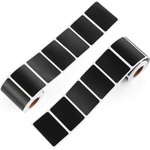 120pcs/roll Waterproof Label Stickers Chalkboard Kitchen Spice Home Jam Jar Bottle Tags Marker Pen Writing Stickers