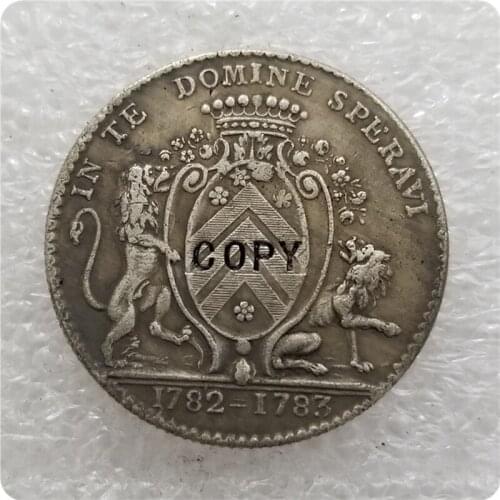 1782-1783 FRENCH MEDAL COPY commemorative coins-replica coins medal coins collectibles