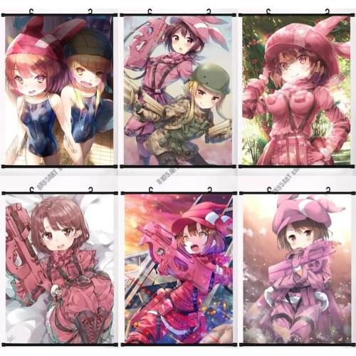 Diamond Painting Anime SAO Gun Gale Online Diamond Embroidery Full Square Round Mosaic Cross Stitch Kits Home Decoration Gift