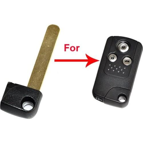 Emergency Insert Key Blade Smart Key Blade For Honda Smart Remote Key