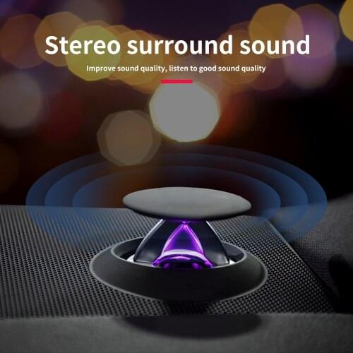 Center dashboard automatic lifting speaker for Audi A8 2011-2017 A8 D5 2019-2020 series professional midrange tweeter lights