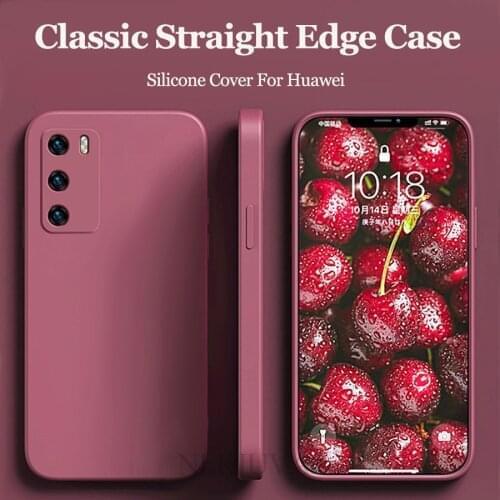 Case For Redmi Note 9 Pro Max 9S 9A 9C 8 K30 Pro Case New Silicone Square Soft Cover For Xiaomi MI 11 Note 10 K40 Pro Case Funda