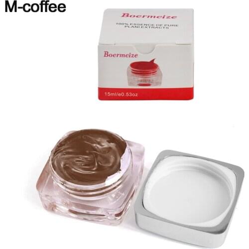 Tattoo Inks PCD Pigment Eyebrow Permanent Makeup Beauty M-Coffee Inks for Tattoo Machine Pen Ink Cup Microblading Cosmetic Tools