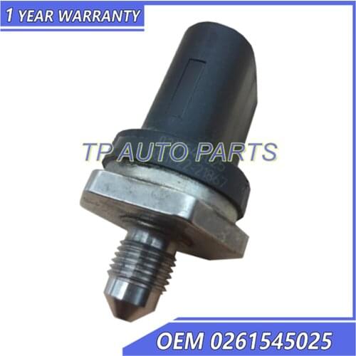 Fuel Rail Pressure Sensor OEM 0261545025 Compatible With Skoda