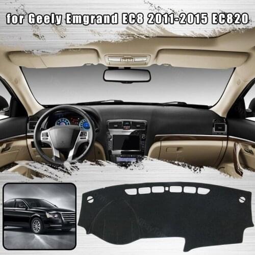 For Geely Emgrand EC8 2011-2015 EC820 Dashmat Dashboard Cover Dash Cover Mat Protective Carpet Styling