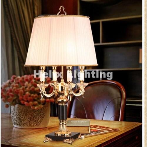 European Modern Crystal Lamp Lighting Bedroom Bedside Lamp D38cm Luxury Fashion Crystal Table Lamp Lighting AC 100% Guaranteed