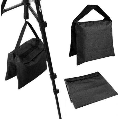 Photography ceiling light double zipper balance sandbag load-bearing 23cmx52cm sandbag F9C3