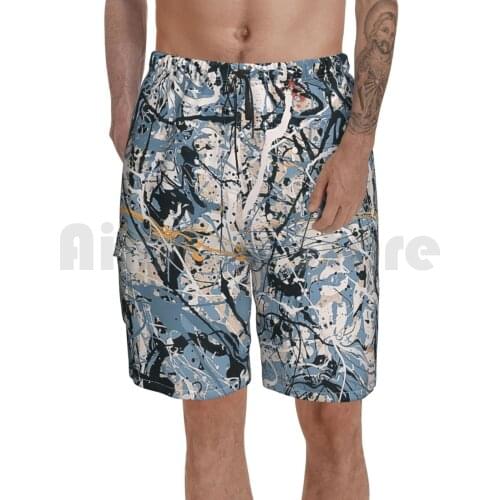 Stone Roses Beach Shorts Men Beach Pants Swim Trunks Baggy New Order Ian Brown John Squire Music Band The Stone Roses