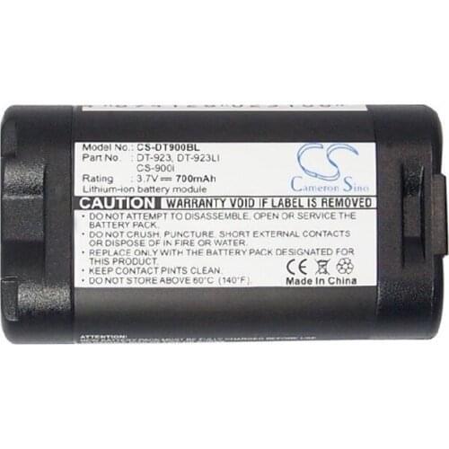 Cameron Sino 700mAh Battery DT-923, DT-923LI for Casio DT-900, DT-900M, DT-900M50, DT-900M51,DT-923, DT-923LI, DT-923LIB, DT-930