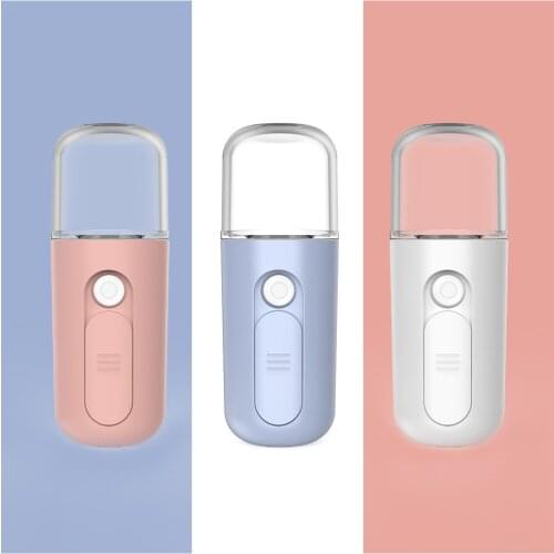 Nano Mist Facial Sprayer USB Humidifier Rechargeable Nebulizer Face Steamer Moisturizing Beauty Instruments Face Skin Care Tools