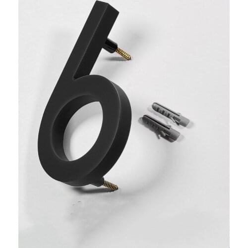 12cm Modern House Number Door Home Address Mailbox Numbers for House Number Digi