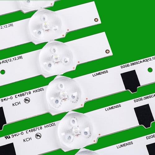 New 14pcs/set LED strip for Samsung UA39F5088AR 2013SVS39F L 8 R 5 BN96-25302A BN96-25303A D2GE-390SCA-R3 D2GE-390SCB-R3