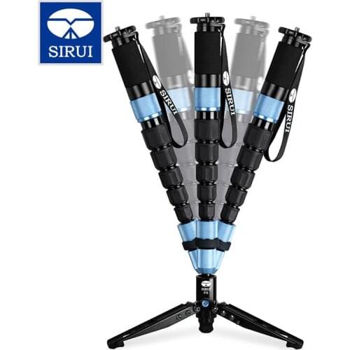 Sirui P-426S R P-426SR Carbon Fiber Monopod with Mini Tripod