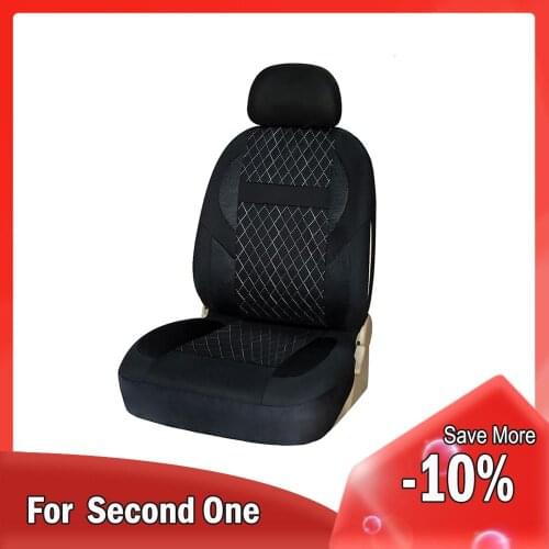 Universal car seat covers full set automobile 2pcs 1 seat covers for sedan interior decoration automobile protectors