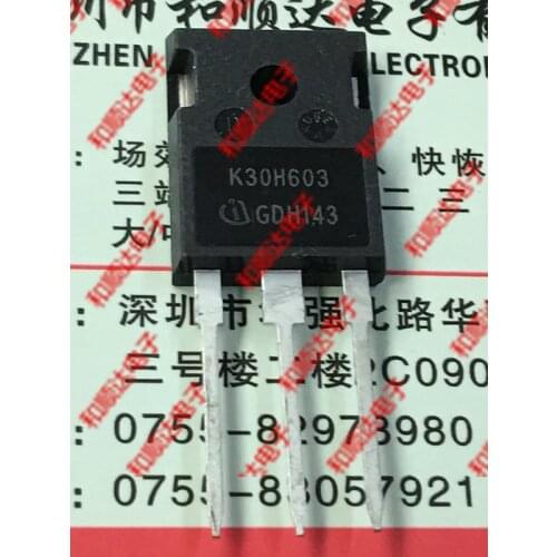 10pcs/lot K30H603 IKW30N60H3 New stock TO-247