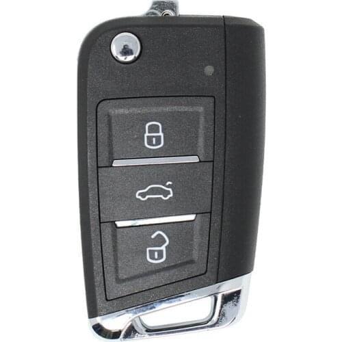 10PCS/LOT VVDI XS Series Smartkey Remote Key 3 Buttons MQB Type XSMQB1EN