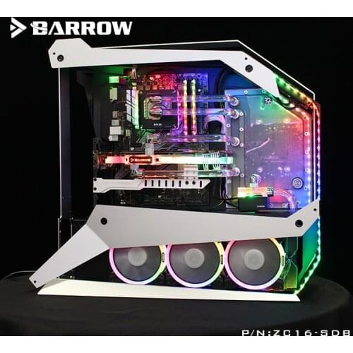 Barrow ZC16-SDB, Waterway Boards For Zeaginal ZG-16 Case, For Intel CPU Water Block & Single GPU Building