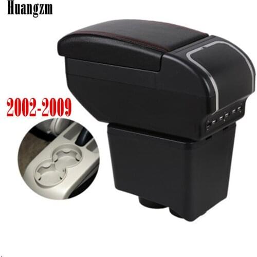 For VW Polo Mk4 2002-2009 Polo Vivo 2010 Center Centre Console Storage Box Armrest 2003 2004 2005 2006 2007 2008