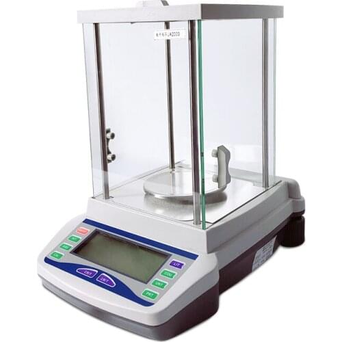 Lab 200 x 0.001 g 1mg Lab Analytical Balance Digital Electronic Precision Weight Scale with Auto Calibration Function