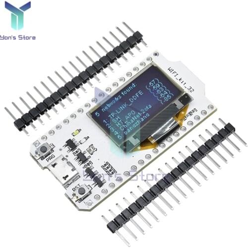 0.96 Inch OLED ESP32 Bluetooth WiFi Development Board CP2102 32M Newest Flash Digital Display Bluetooth WIFI Module For Arduino