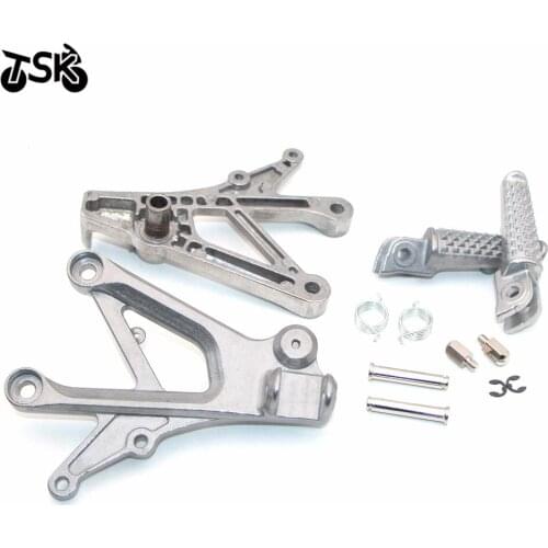Moto Front Rider Foot Pegs Footrest Bracket For HONDA CBR600 F4I 2001 2002 2003 2004 2005 2006 Motorcycle Accessories