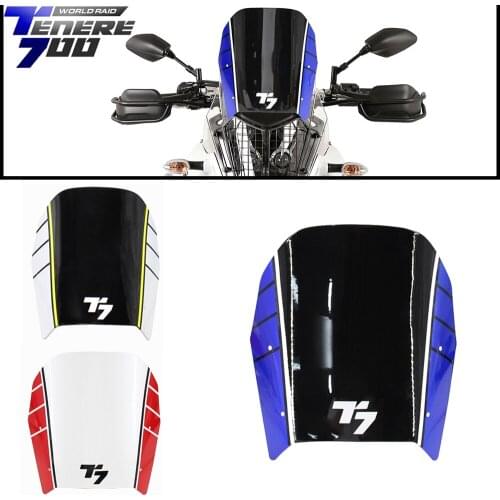 Motorcycle accessories for Yamaha TENERE 700 Tenere 700 T700 XTZ 700 2019-2021 windshield screen deflector protection cover